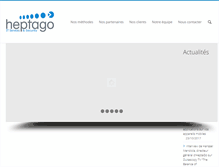 Tablet Screenshot of heptago.com